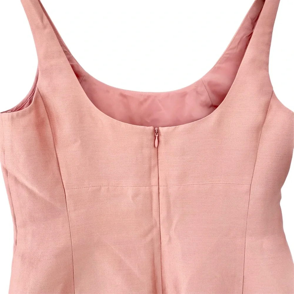 Talbots Silk Blend Sheath Dress NWT Blush Pink Wedding Guest Classic | 6P